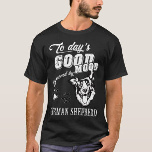 Gute Laune wird von der deutschen Hirte gesponsert T-Shirt