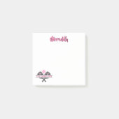 Gute Lebensbedingungen bei PIckleball Post-it Klebezettel (Vorderseite)