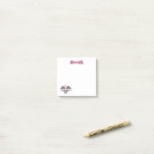 Gute Lebensbedingungen bei PIckleball Post-it Klebezettel (Auf Schreibtisch)