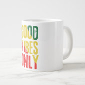 Gute Lebensbedingungen Jumbo-Tasse (Vorderseite Rechts)