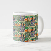 gute Lebensformen Jumbo-Tasse (Vorderseite Rechts)