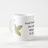 Gute Lehrer geben dir Flügel... Kaffeetasse (Vorderseite Links)