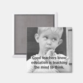 Gute Lehrer Magnet (Vorderseite/Rückseite)