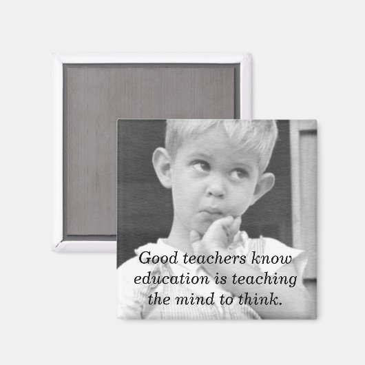 Gute Lehrer Magnet (Vorderseite/Rückseite)