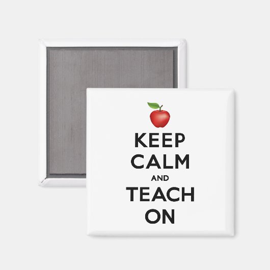 Gute Lehrer sind magnetisch Magnet (Vorderseite/Rückseite)