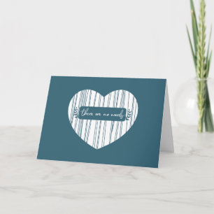 Gute Leid-Butike: Keine Wort-Beileids-Karte Karte