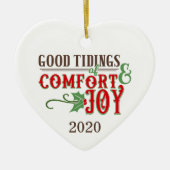 Gute Leistungen für Komfort und Freude 2020 Keramik Ornament (Vorne)