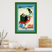Gute Lektüre ~ Vintage Werbung Poster (Küche)