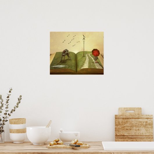 GUTE LESESPOSTER: Word Walk Poster (Küche)