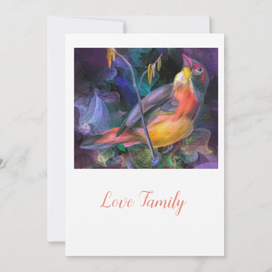 Gute Liebe für den Muttertag Einladung (Rückseite)