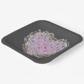 Gute Liebe Pappteller (Gewinkelt)