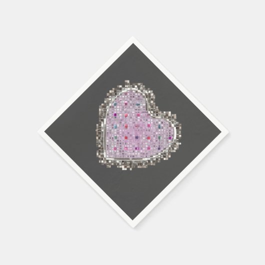 Gute Liebe Serviette (Ecke)