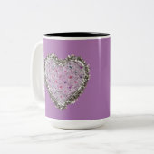Gute Liebe Zweifarbige Tasse (Vorderseite Links)