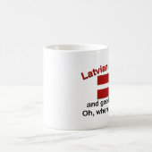 Gute Lkg Latvian-Großmutter Kaffeetasse (Mittel)