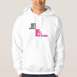 Gute Mädchen gehen zum Himmel, den schlechte Hoodie