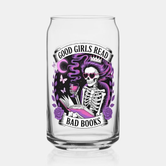 Gute Mädchen lesen schlechte Bücher Dosenglas (Rückseite)