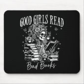 Gute Mädchen lesen schlechte Bücher, lustiger Smut Mousepad (Vorne)