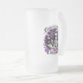 Gute Mädchen lesen schlechte Bücher Mattglas Bierglas (VorderseiteRechts)