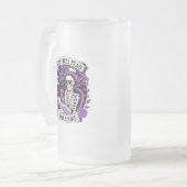 Gute Mädchen lesen schlechte Bücher Mattglas Bierglas (Vorderseite Links)