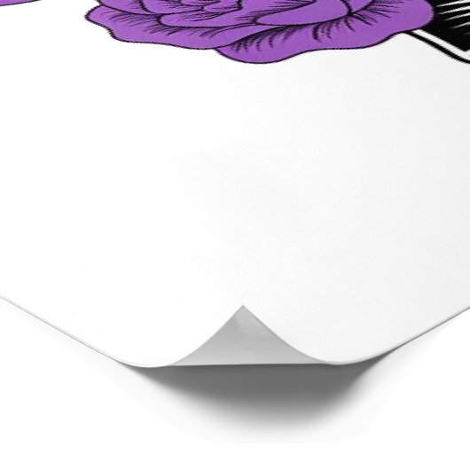 Gute Mädchen lesen schlechte Bücher Poster (Ecke)