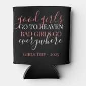 Gute Mädchen/schlechte Mädchen Dosenkühler (Vorderseite)