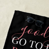 Gute Mädchen/schlechte Mädchen Strandtuch (Beispiel)