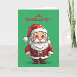 GUTE MÄDCHENKARTE FÜR GRANDAUGHTER DANKESKARTE