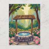 Gute, magische Blumenwälder Postkarte (Vorderseite)