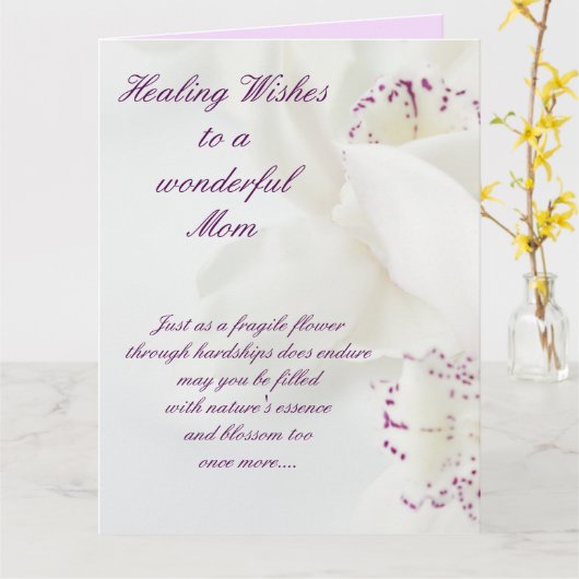 Gute Mama Karte (Gelbe Blume)