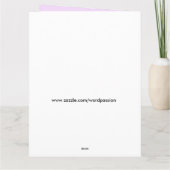 Gute Mama Karte (Rückseite)