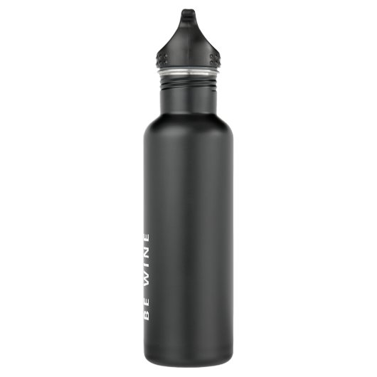 GUTE MAMA LEBEN DAS KANN WEIN SEIN EDELSTAHLFLASCHE (Rechts)