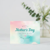 Gute Mama zum Muttertag | Postkarte (Stehend Vorderseite)
