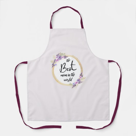 Gute Mama zum Muttertag Schürze (Vorderseite)