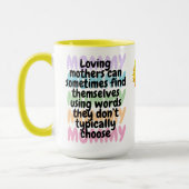 Gute Mamas | Farbiges Inneres und Handgriff, Tasse (Links)