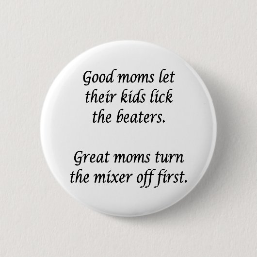 Gute Mamas Große Mamas Button (Vorderseite)