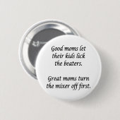 Gute Mamas Große Mamas Button (Vorne & Hinten)