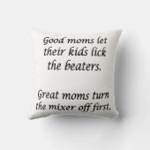 Gute Mamas Große Mamas Kissen (Rückseite)