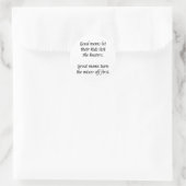 Gute Mamas Große Mamas Runder Aufkleber (Tasche)