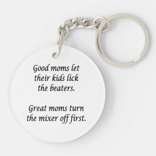 Gute Mamas Große Mamas Schlüsselanhänger (Rückseite)
