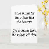 Gute Mamas Karte (Gelbe Blume)