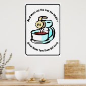 Gute Mamas Lasse dir das Beaters Poster zu spielen (Küche)