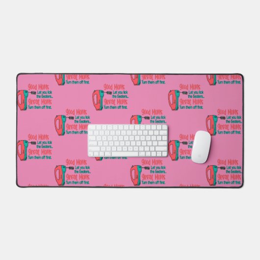 Gute Mamas Ließ Sie die Beaters sehen Große Mamas  Schreibtischunterlage (Tastatur & Maus)