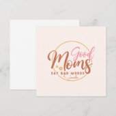 Gute Mamas sagen schlechte Worte (Vorne/Hinten)