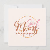 Gute Mamas sagen schlechte Worte (Vorderseite)