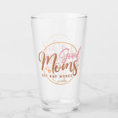 Gute Mamas sagen schlechte Worte Glas (Rückseite)