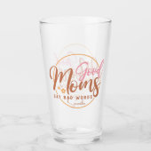 Gute Mamas sagen schlechte Worte Glas (Vorderseite)