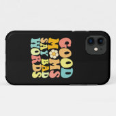 Gute Mamas sagen schlechte Worte zum Muttertag Case-Mate iPhone Hülle (Rückseite (Horizontal))