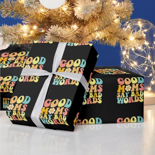 Gute Mamas sagen schlechte Worte zum Muttertag Geschenkpapier (Feiertage)