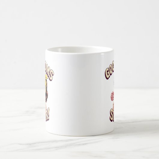 Gute Mamas Sweet - Funny Retro Pop Art Mama Gesche Kaffeetasse (Mittel)