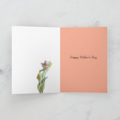 Gute Mamas Wildblumen zum Muttertag Karte (Innenseite)